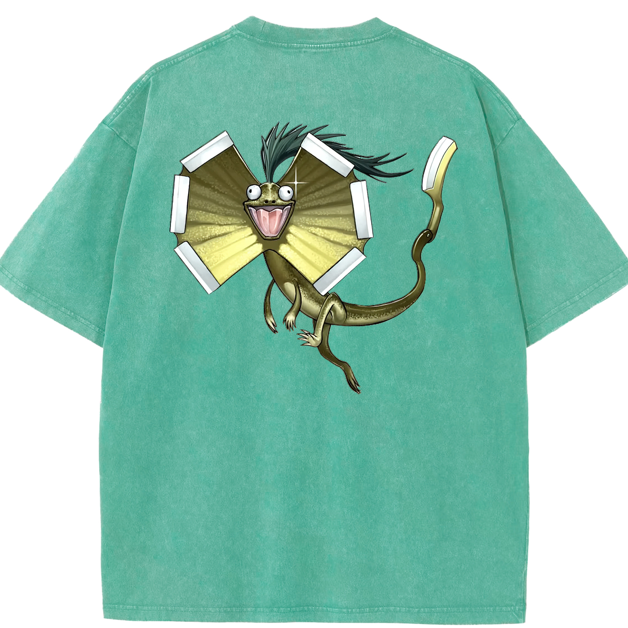 （画像用） 遊☆戯☆王 Yu-Gi-Oh! 綿100% ヴィンテージ風 半袖Tシャツ（背面プリント）